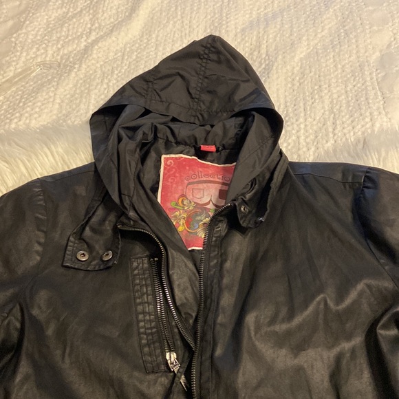 Collection by Bernardo Jacket size XL excellent condition long 30” bust 40” - Picture 12 of 16